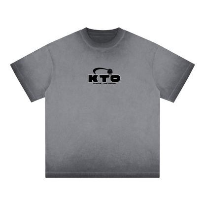 KTO Script Dyed Tee